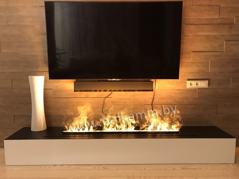 3D-электроочаг  Line-S 160 3D Matte Black
