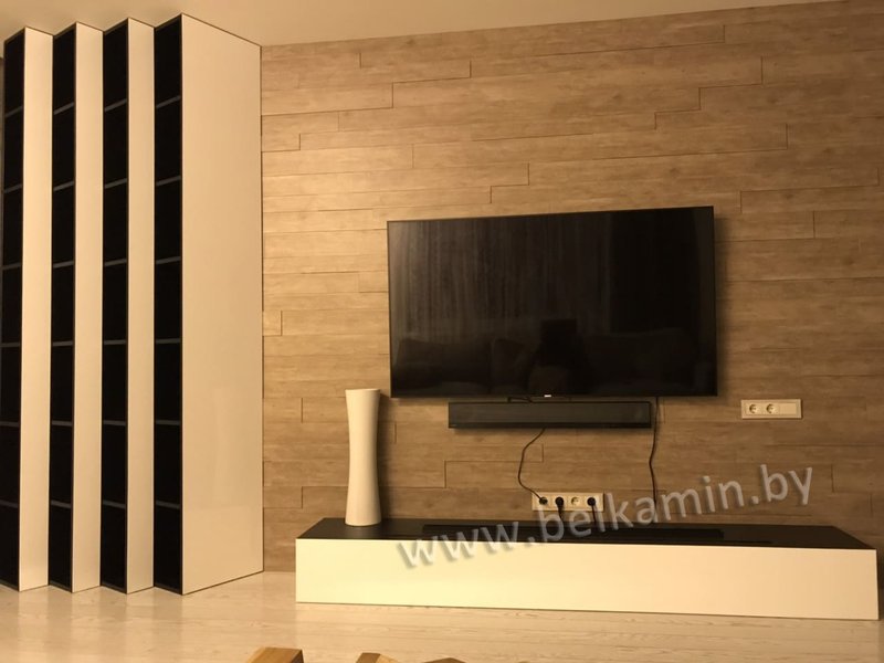 3D-электроочаг  Line-S 160 3D Matte Black