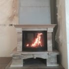 Каминная топка Jotul I18 в стиле рустик.