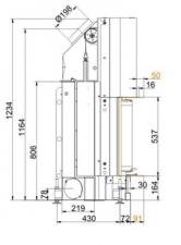 Brunner KK 51/55 панорама,с вертикальным открытием дверец