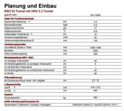 Brunner System?fen BSO 03 Tunnel
