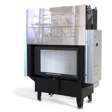 Каминная топка DEFRO HOME RIVA ME BP G SHORT с водным контуром и подъемом стекла вверх