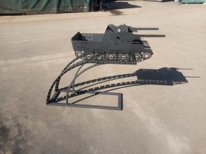 Мангал стационарный МС-Танк (Беларусь)