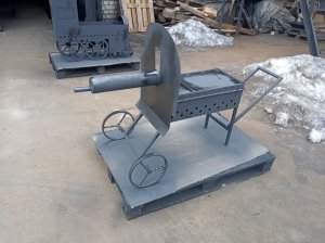 Мангал стационарный МС-Пулемет (Беларусь)